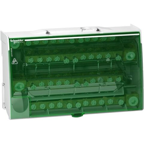 Acces. coffrets menager Bloc répartiteur 4P 160A 4x12 raccordem. Schneider Distribution