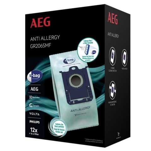 Accessoires petit électro Sacs asp S-bag Allergy 4st AEG