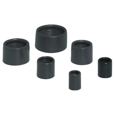 Accessoires tubes pvc Ingang slagvast 16 mm anthracite RAL7016 HELIA