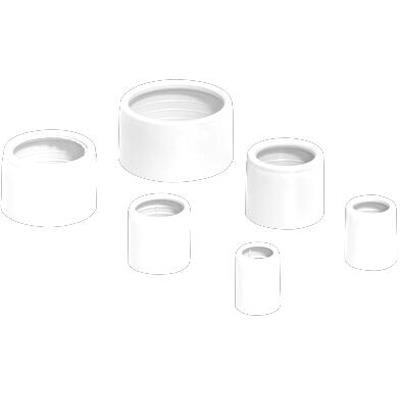 Accessoires tubes pvc Ingang slagvast 16 mm blanc pur RAL9010 HELIA