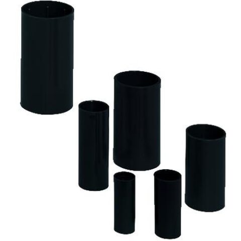 Accessoires tubes pvc Mof slagvast 20 mm noir RAL9005 HELIA