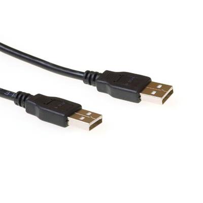 Adaptateurs & converteurs USB 2.0 A-A M/M 5M NOIR INTRONICS