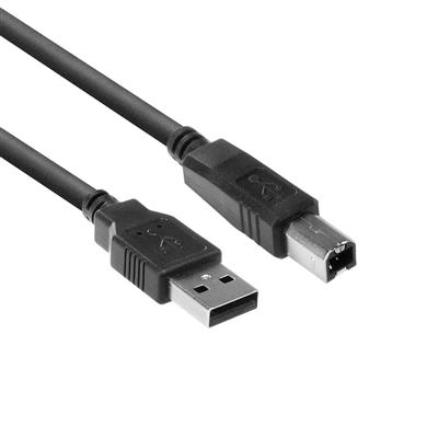 Adaptateurs & converteurs USB 2.0 A-B M/M 1M NOIR 0