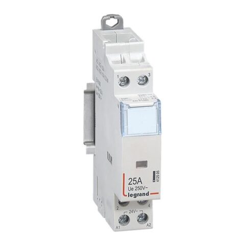 Appareillage modulaires Contacteur 25A-2P-24V-AUTO-2NO LEGRAND