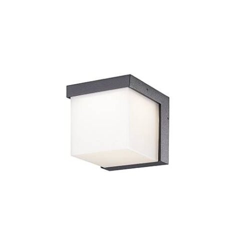 Armature murale apparent LED LUXI139 APPL LED 5W 3000K Anthracite INDIGO