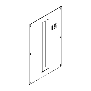 Armature murale encastré LED Plasterkit 145 140x235 trou 24x170 DELTA LIGHT