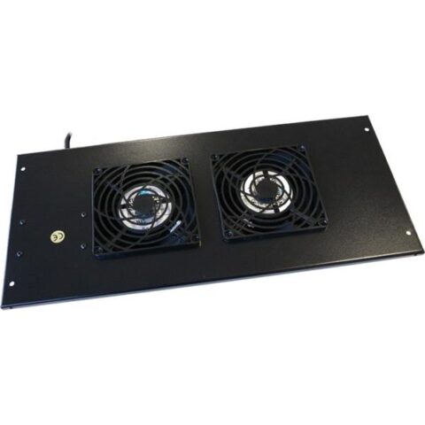 Armoire de reseaux&accesoires 2-WAY ROOF MOUNT FAN TRAY BLACK Excel Networking Solutions