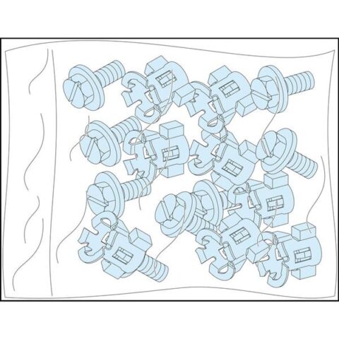 Armoires system + acces. 20 VIS+ECROUS/OSSATURE Schneider Distribution