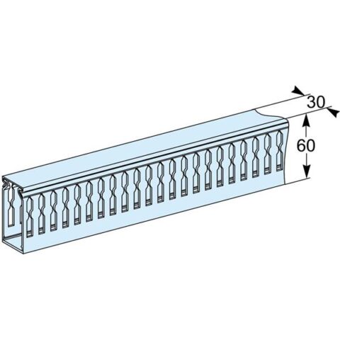 Armoires system + acces. 4 GOULOTTES HZ.L450 + SUPPORTS Schneider Distribution