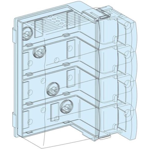 Armoires system + acces. BLOC ALIM.NS250 HZ. Schneider Distribution