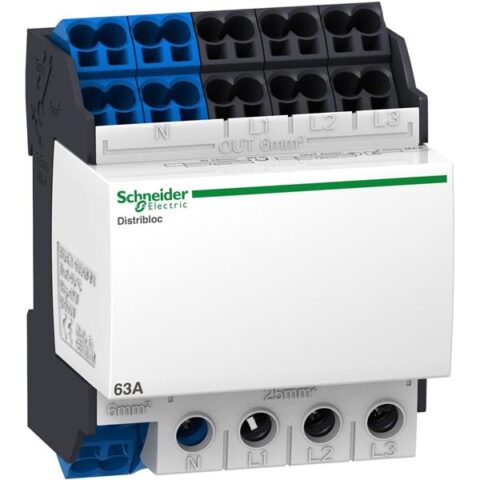 Armoires system + acces. Linergy DX 4P 63A 24 Onderaansluiting Schneider Distribution