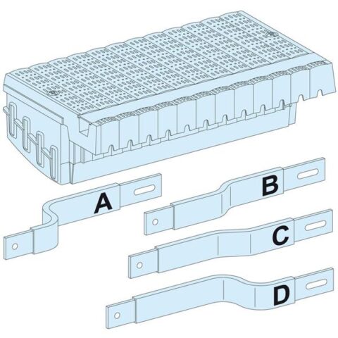 Armoires system + acces. POLYPACT FIXE/MAN.4P Schneider Distribution