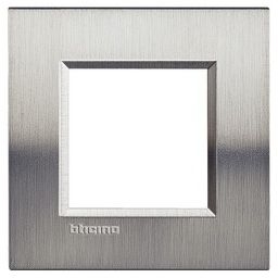 BTicino Living Light LL-Plaque rectangul. 2 mod BTICINO