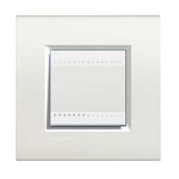 BTicino Living Light LL-Plaque rectangul. 2 mod blanc BTICINO