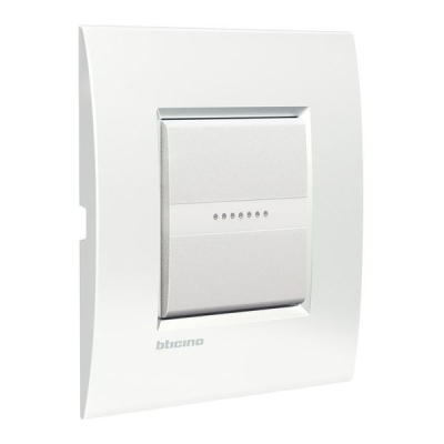 BTicino Living Light LL-plaque Air 2 mod blanc pure BTICINO