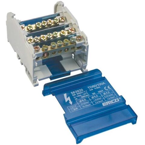 Barrettes de connexion Répartiteur TD40A 4p nVent Eriflex