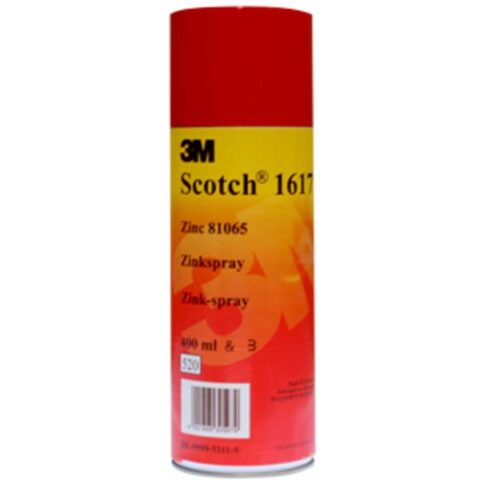 Bombes a spray 1617 AEROSOL ZINC 400ML 3M