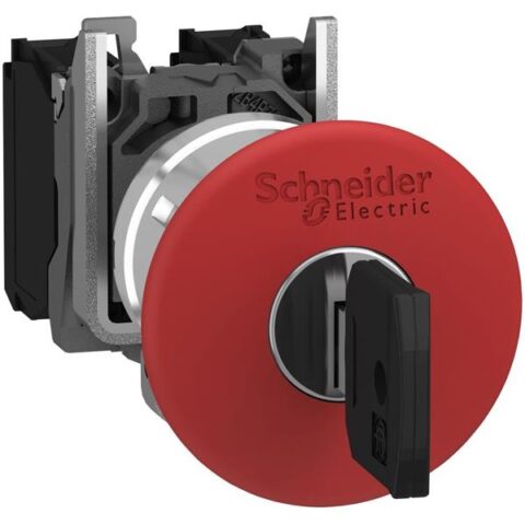 Boutons-poussoirs + accessoir. Bouton arrêt d'urgence rouge SL455 40mm Schneider Automation