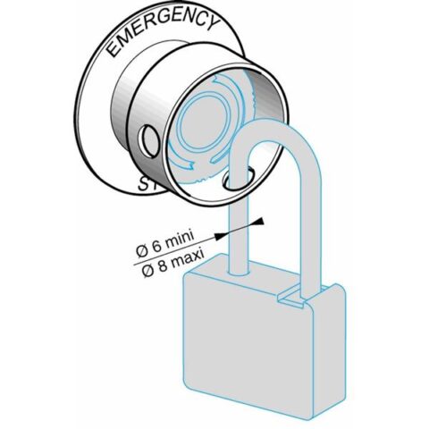 Boutons-poussoirs + accessoir. Garde telescopique Schneider Automation