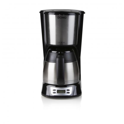 Cafetières Cafetière 1L noir/inox DOMO