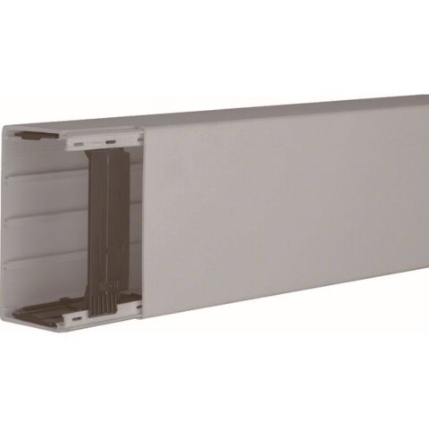 Canalisation mural pvc+access. Goulotte h60 l110 gris TEHALIT