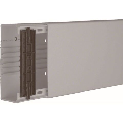 Canalisation mural pvc+access. Goulotte h60 l150 gris TEHALIT