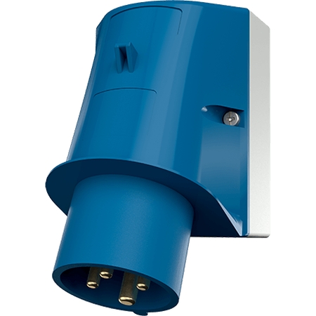 Cee - form CONNECTEUR MURAL 32A4P9H230V BLEU IP44 MENNEKES