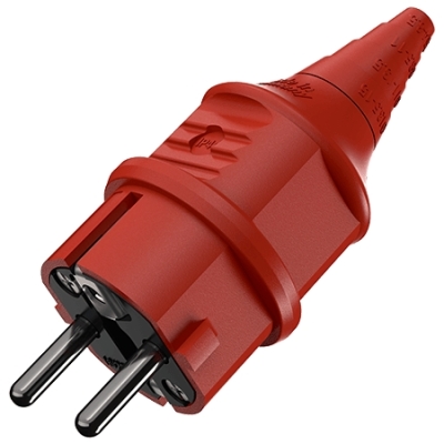 Cee - form FICHE N/FavCONT.DE TERRE16A 230V ROUGE MENNEKES