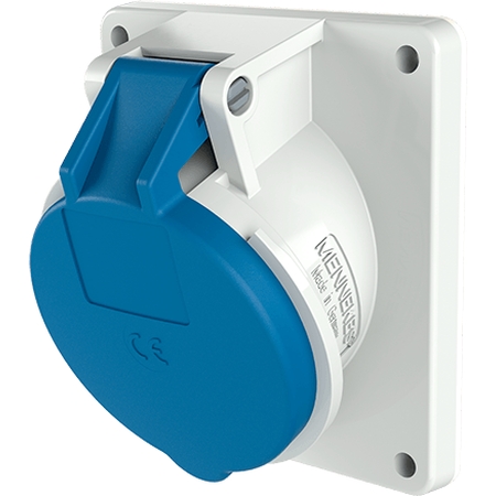 Cee - form PRISE ENCASTRE 32A3P6H230V BLEU IP44 MENNEKES