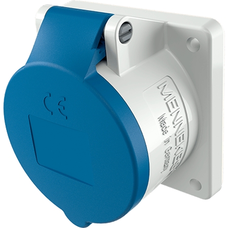 Cee - form PRISE ENCASTRE 32A4P9H230V BLEU IP44 MENNEKES