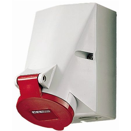 Cee - form PRISE MURALE 16A7P6H400V ROUGE IP44 MENNEKES