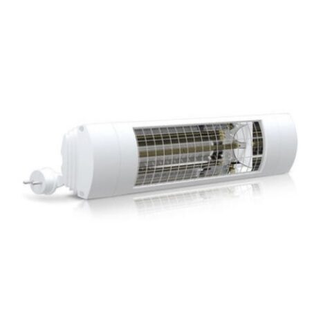 Chauffage de terrasse Radiateur infra 1800W Blanc 9016 IP65 RF Jowitherm