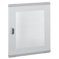 Cof.metal.+acces men/ind Porte plate vitrée h 1050 LEGRAND