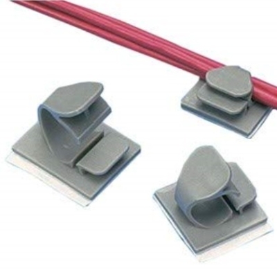 Colliers de fixation pvc LATCHING WIRE CLIP GRAY PANDUIT