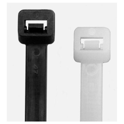 Colliers de fixation pvc Q Cable Tie 138x3