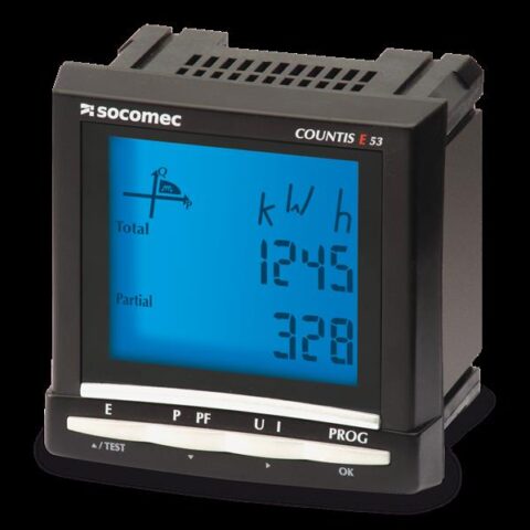 Compteurs kwh Compteur d'énergie 96X96  E53 3F SOCOMEC