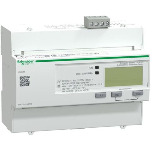 Compteurs kwh IEM3355 125KWH MODBUS MID Schneider Distribution