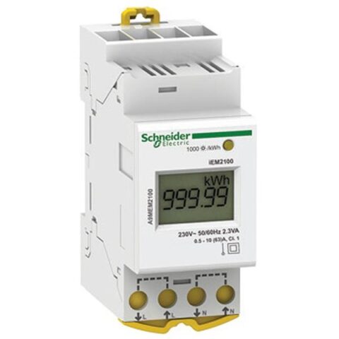 Compteurs kwh iEM2100 compteur kWH 1PH 63A Schneider Distribution