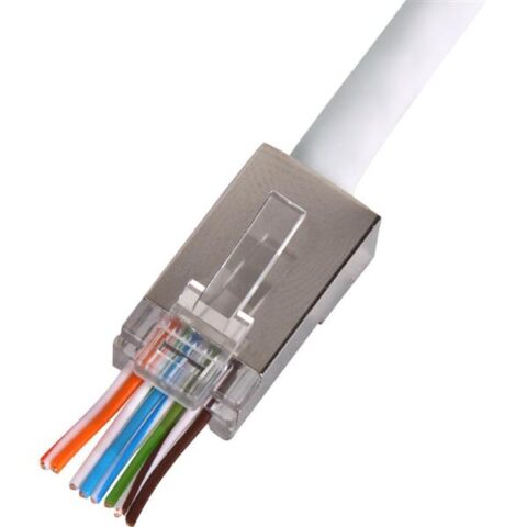 Connecteur&accesoire en cuivre CONNECTEUR U/FTP CAT6 CON.RAPIDE (10p) HIRSCHMANN