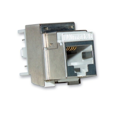 Connecteur&accesoire en cuivre CONNECTOR CAT6 SCR SOLID WIRE LANMARK Aginode Belgiym