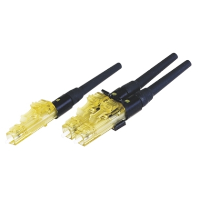 Connecteur&accesoires en fibre LC.OpticCam.50µ.MM.Black PANDUIT