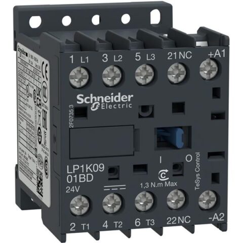 Contacteurs mini CONT 3P+O VIS 24V DC Schneider Automation