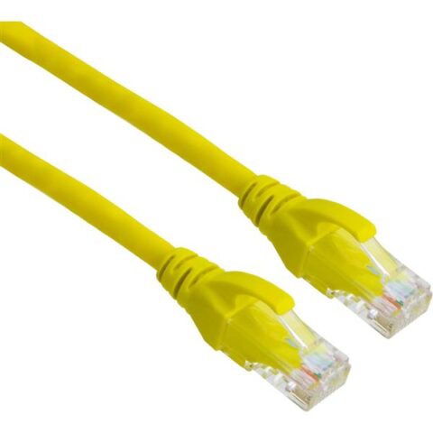 Cordons RJ45 CAT6 10M UUTP LSOH PATCH CORD YELLOW Excel Networking