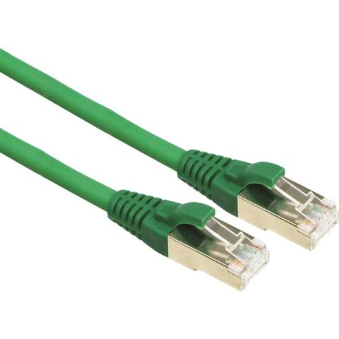 Cordons RJ45 CAT6 1M FUTP LSOH PATCH CORD GREEN Excel Networking Solutions