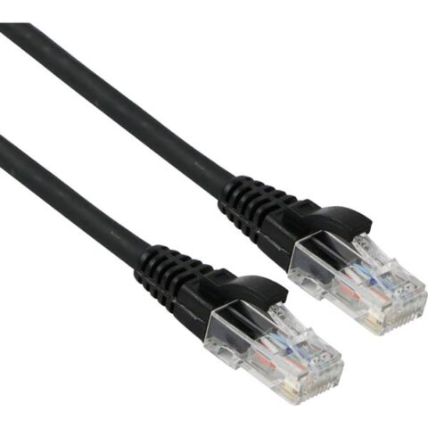 Cordons RJ45 CAT6 3M UUTP LSOH PATCH CORD BLACK Excel Networking Solutions