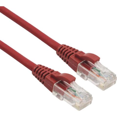 Cordons RJ45 CAT6 3M UUTP LSOH PATCH CORD RED Excel Networking Solutions