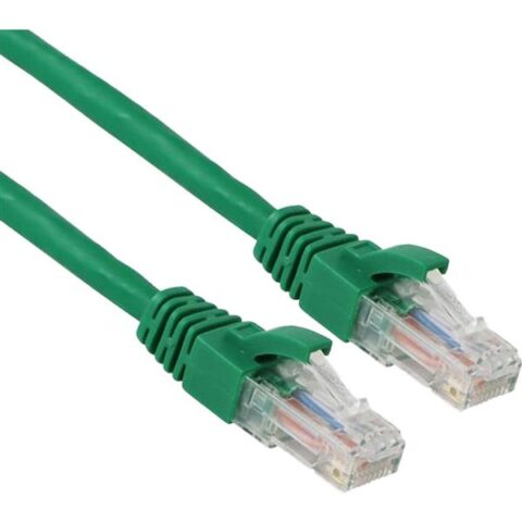 Cordons RJ45 CAT6A 1M UUTP LSOH PATCH CORD GREEN Excel Networking Solutions