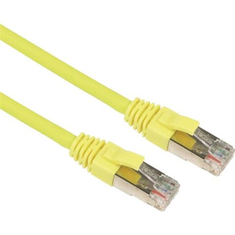 Cordons RJ45 CAT6A F/FTP LSOH 1M YELLOW PATCH CORD Excel Networking Solutions