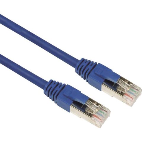 Cordons RJ45 CAT6A F/FTP LSOH 2M BLUE PATCH CORD Excel Networking Solutions