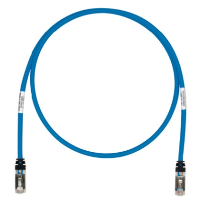 Cordons RJ45 CAT6A S/FTP PATCHCORD 15M BLEU PANDUIT